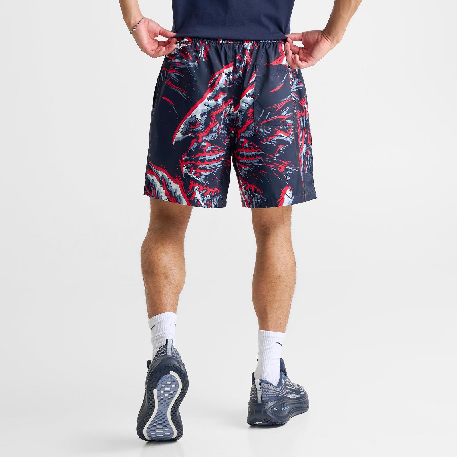 Men's Nike Club England Soccer Flow Shorts - Obsidian/White