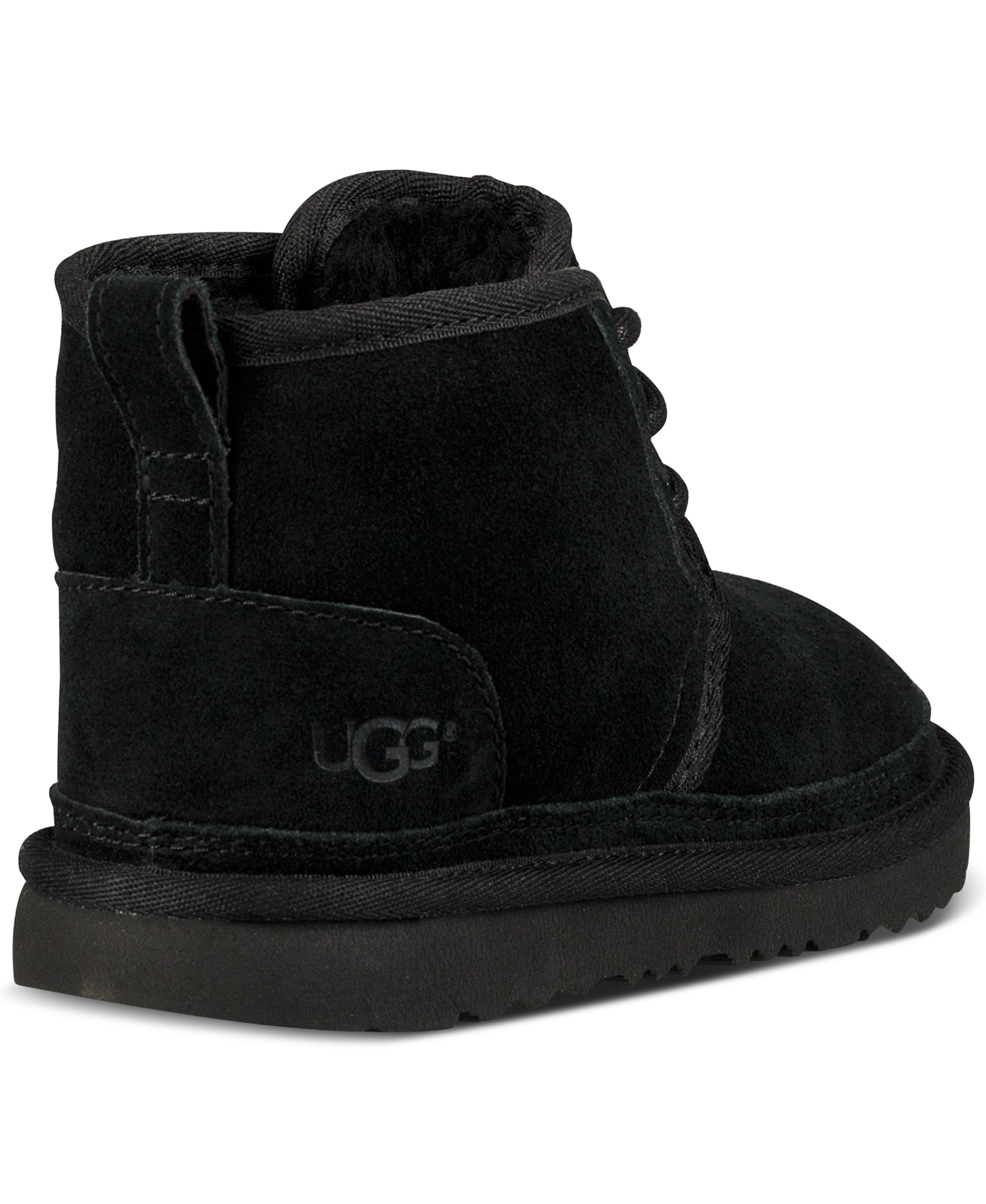 UGG® Kids Neumel II Lace-Up Booties - Black