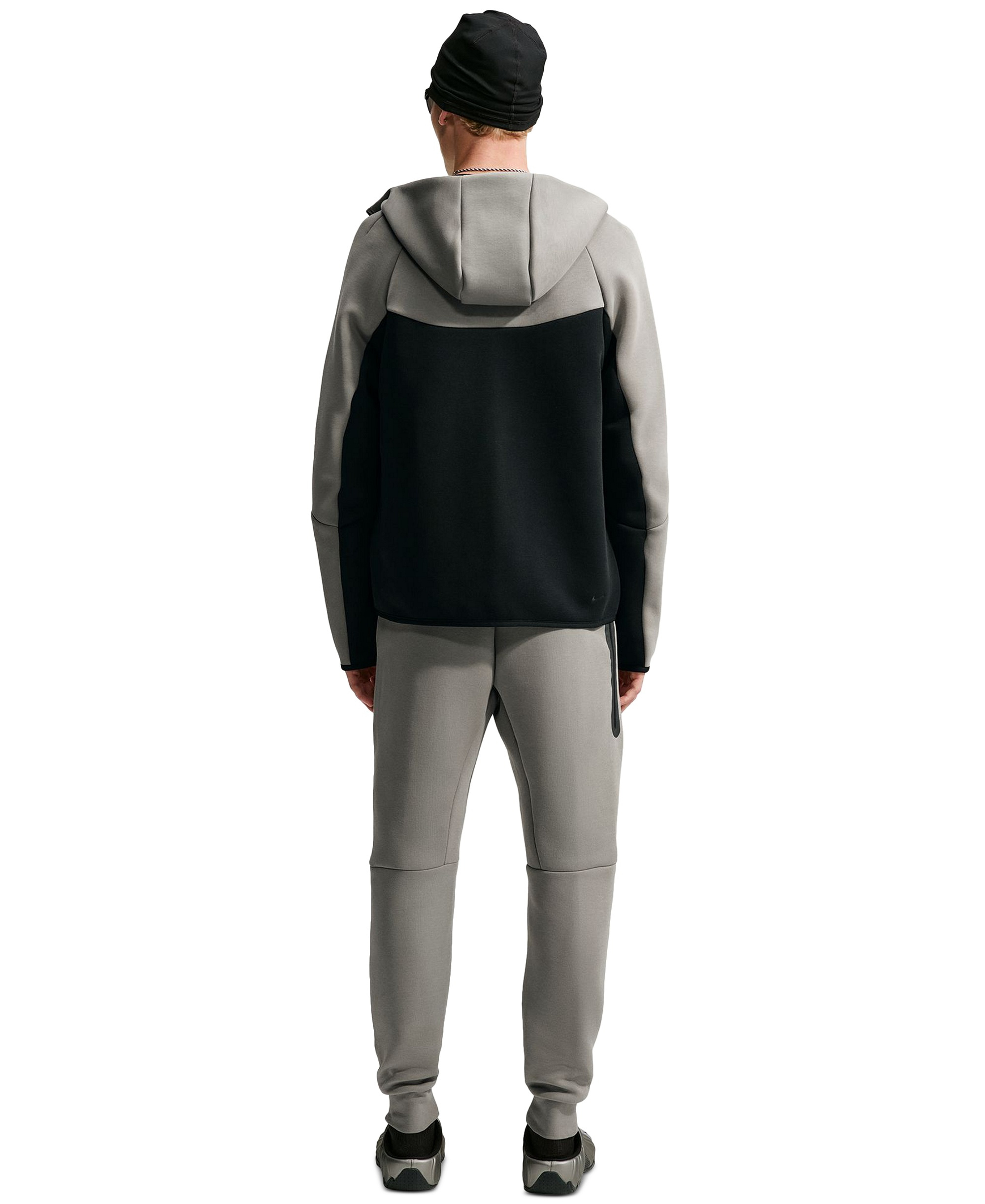 Nike Men's Tech Fleece Drawstring Joggers Pants - Light Army/Total Orange