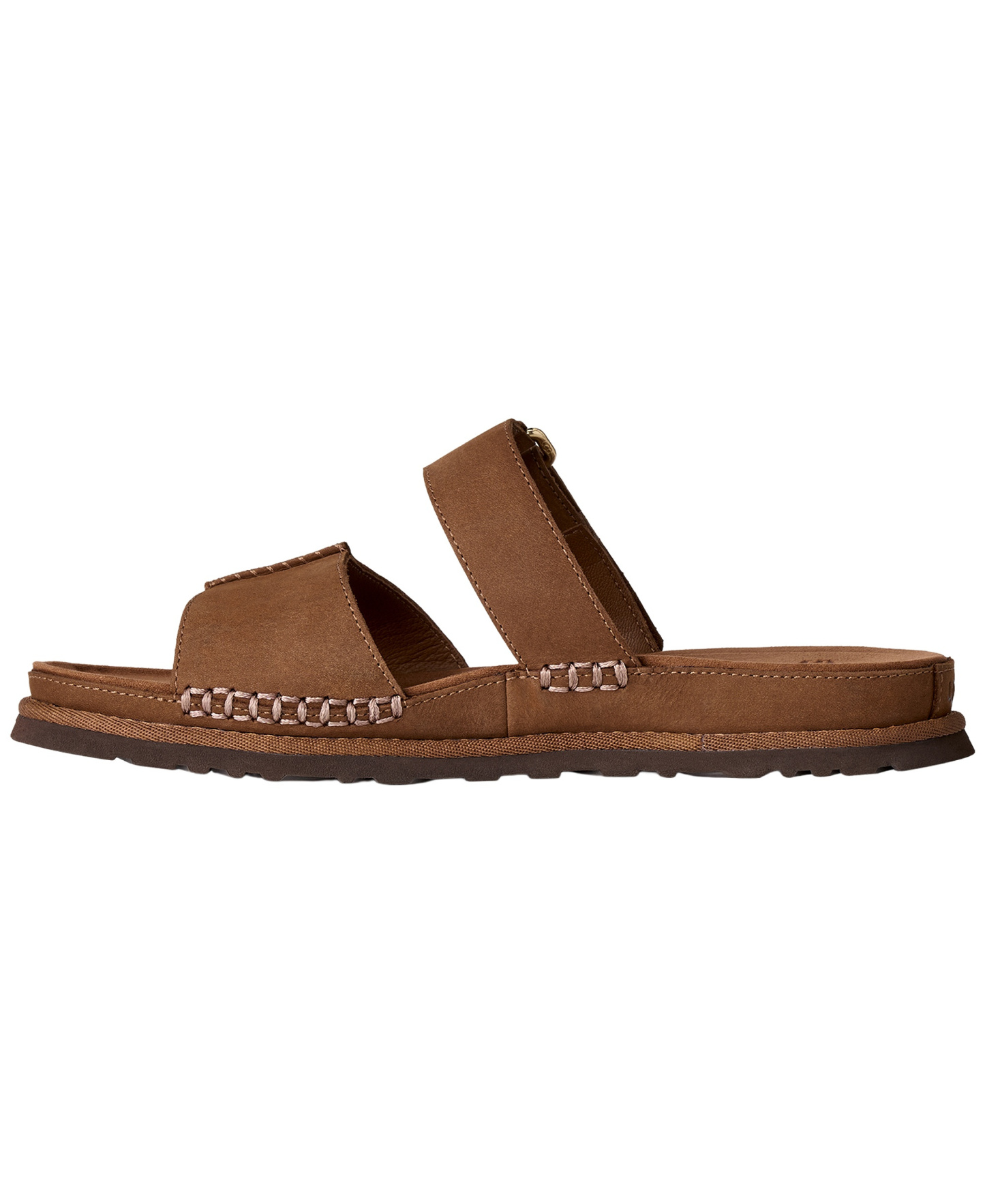 UGG® Women's GoldenGaze Slide Sandals - Dark Chestnut