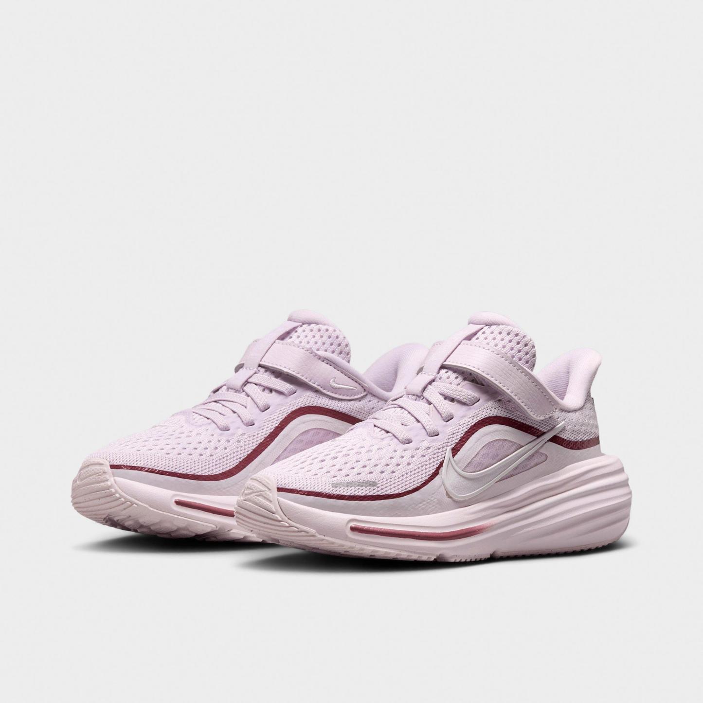 Little Kids' Nithtke Winflo 12 Road Running Shoes - Bleached Lilac/Pearl Pink/Pink Smoke/Sail - Both shoes facing left