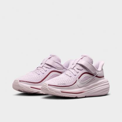 Little Kids' Nithtke Winflo 12 Road Running Shoes - Bleached Lilac/Pearl Pink/Pink Smoke/Sail - Both shoes facing left