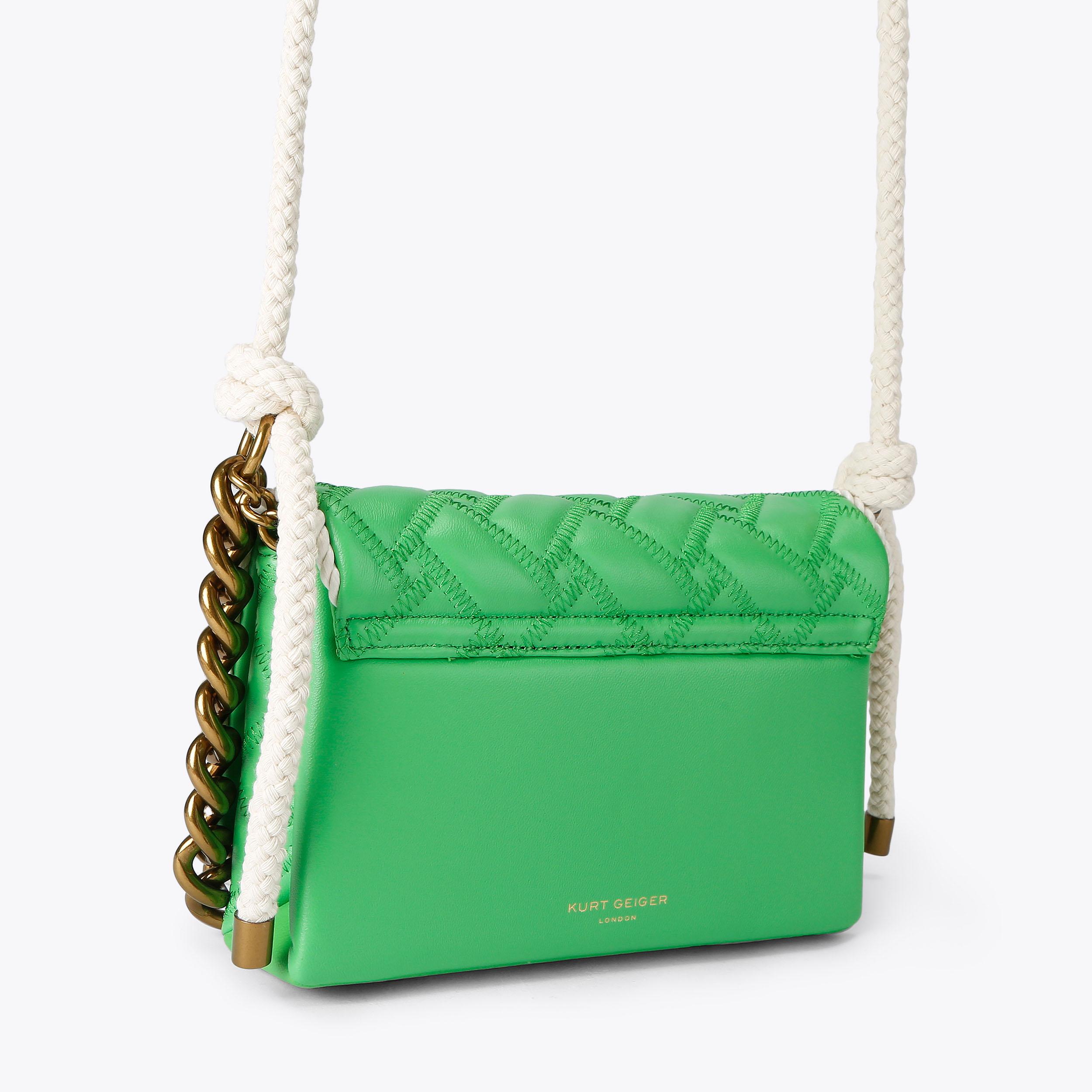 Kurt Geiger London Kurt's Cabana Mini Kensington Bag - Green - view 4