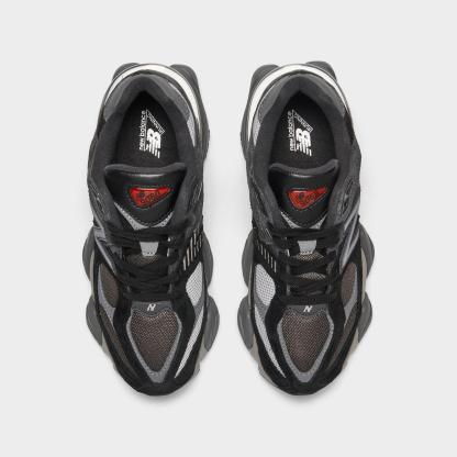Women's New Balance 9060 Casual Shoes - Black/Castlerock - view 5