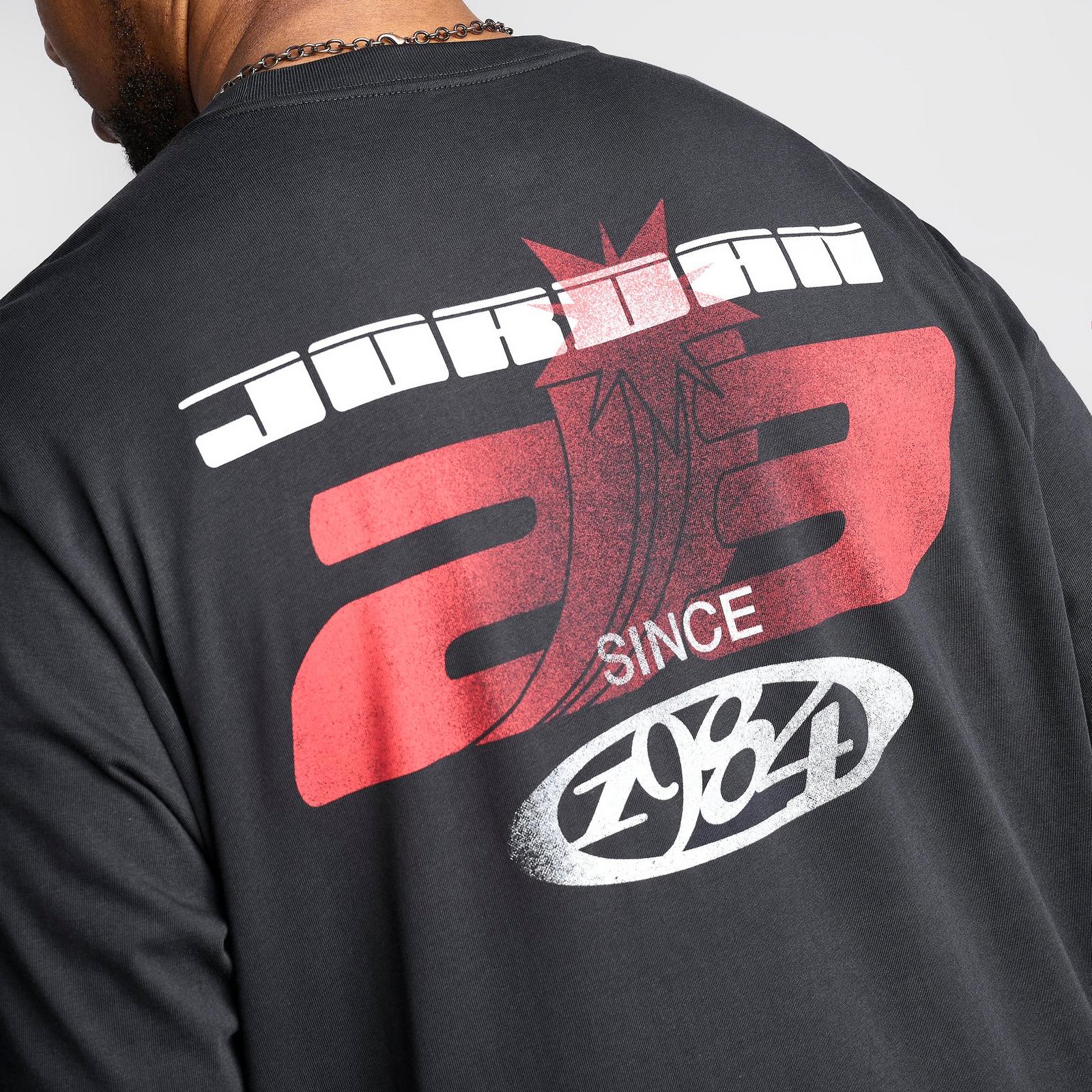 Men's Jordan 23 Star Graphic T-Shirt - Off Noir - view 6