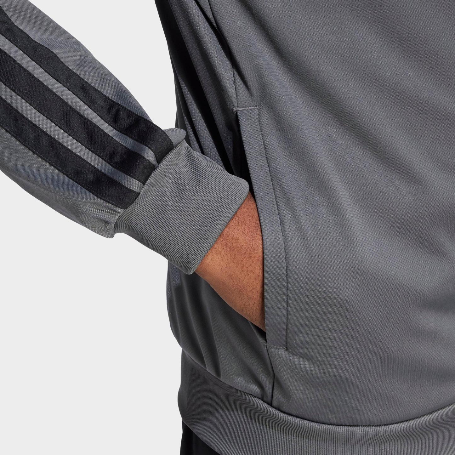 Men's adidas Dayready Full-Zip Track Jacket - Grey