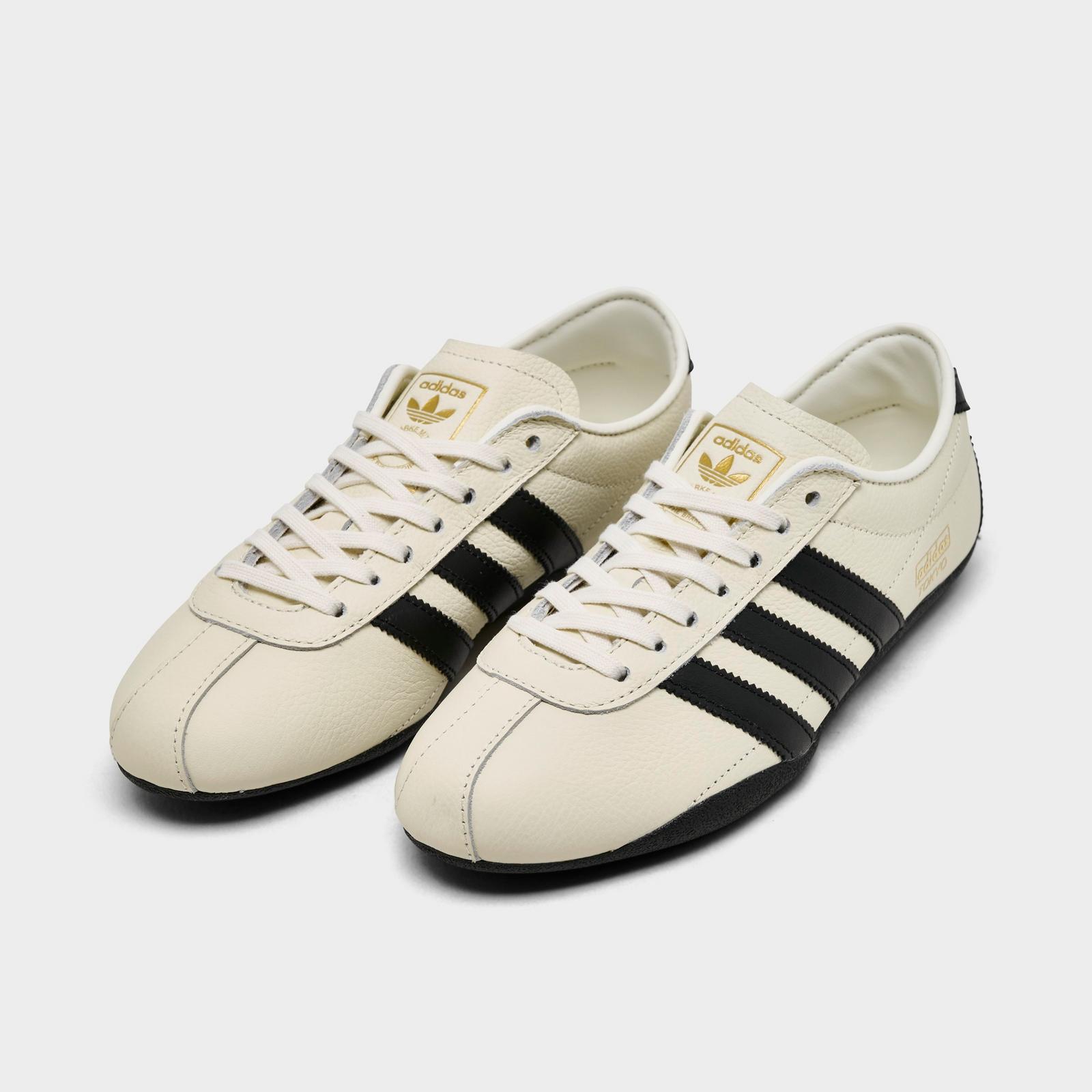 Women's adidas Originals Tokyo Casual Shoes - Off White/Black/Gold Metallic - view 2