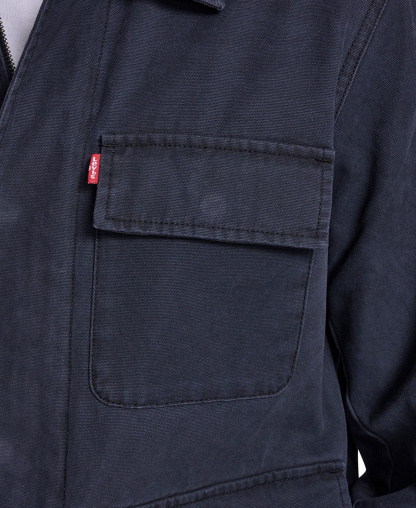 Levi's Men's Cotton Canvas Field Jacket - Navy