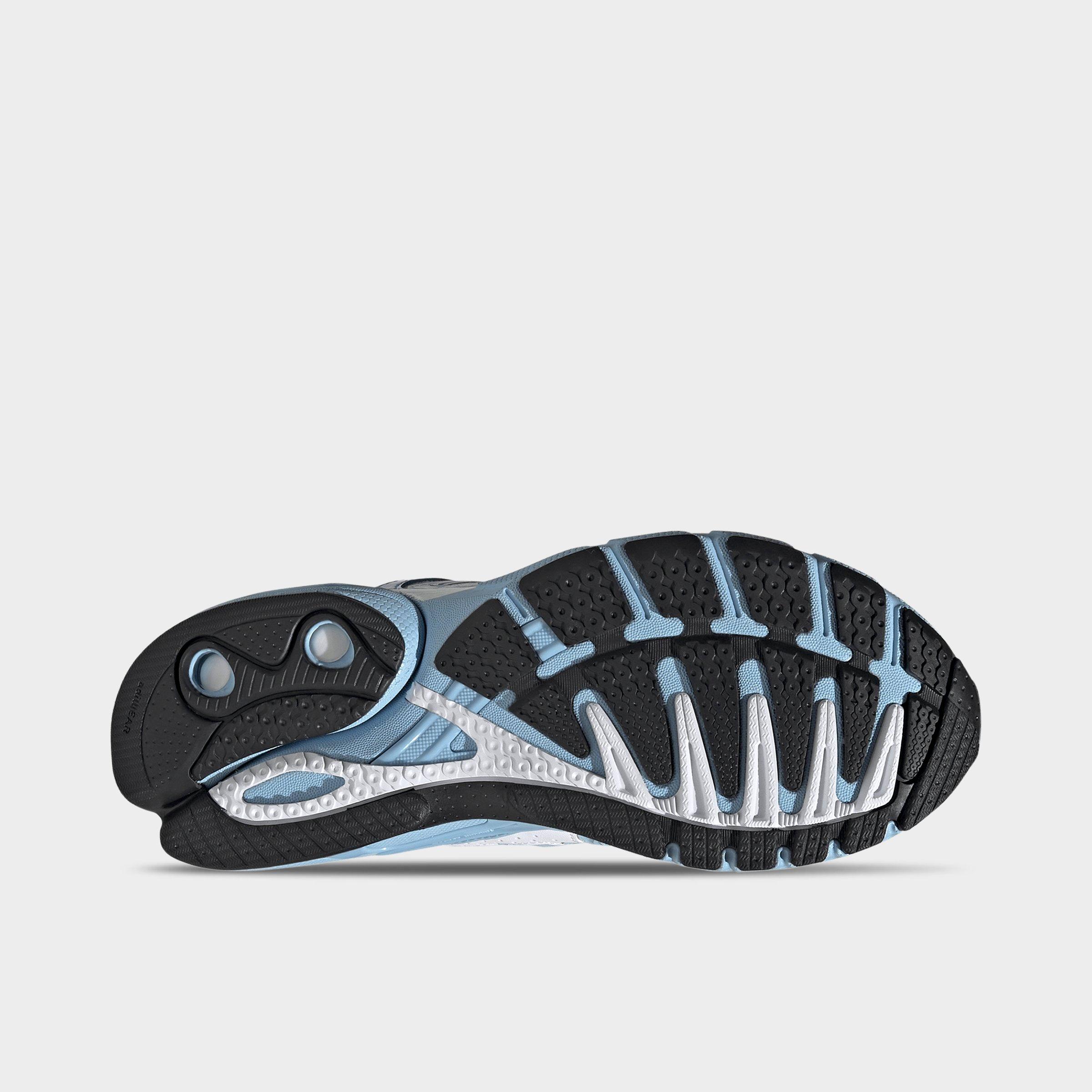 Women's adidas Adistar Control 5 Pony Print Casual Shoes - Part 2 - Clear Sky/Cloud White/Blue Bird - Bottom view