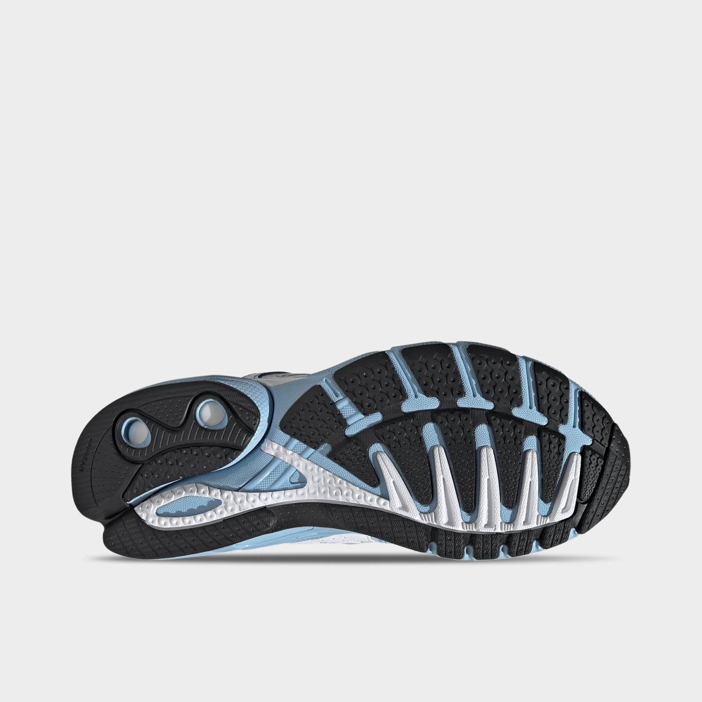 Women's adidas Adistar Control 5 Pony Print Casual Shoes - Part 2 - Clear Sky/Cloud White/Blue Bird - Bottom view
