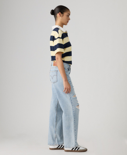 Levi's Women's Super-Low Double-Button Relaxed-Fit Denim Jean - Dont Miss