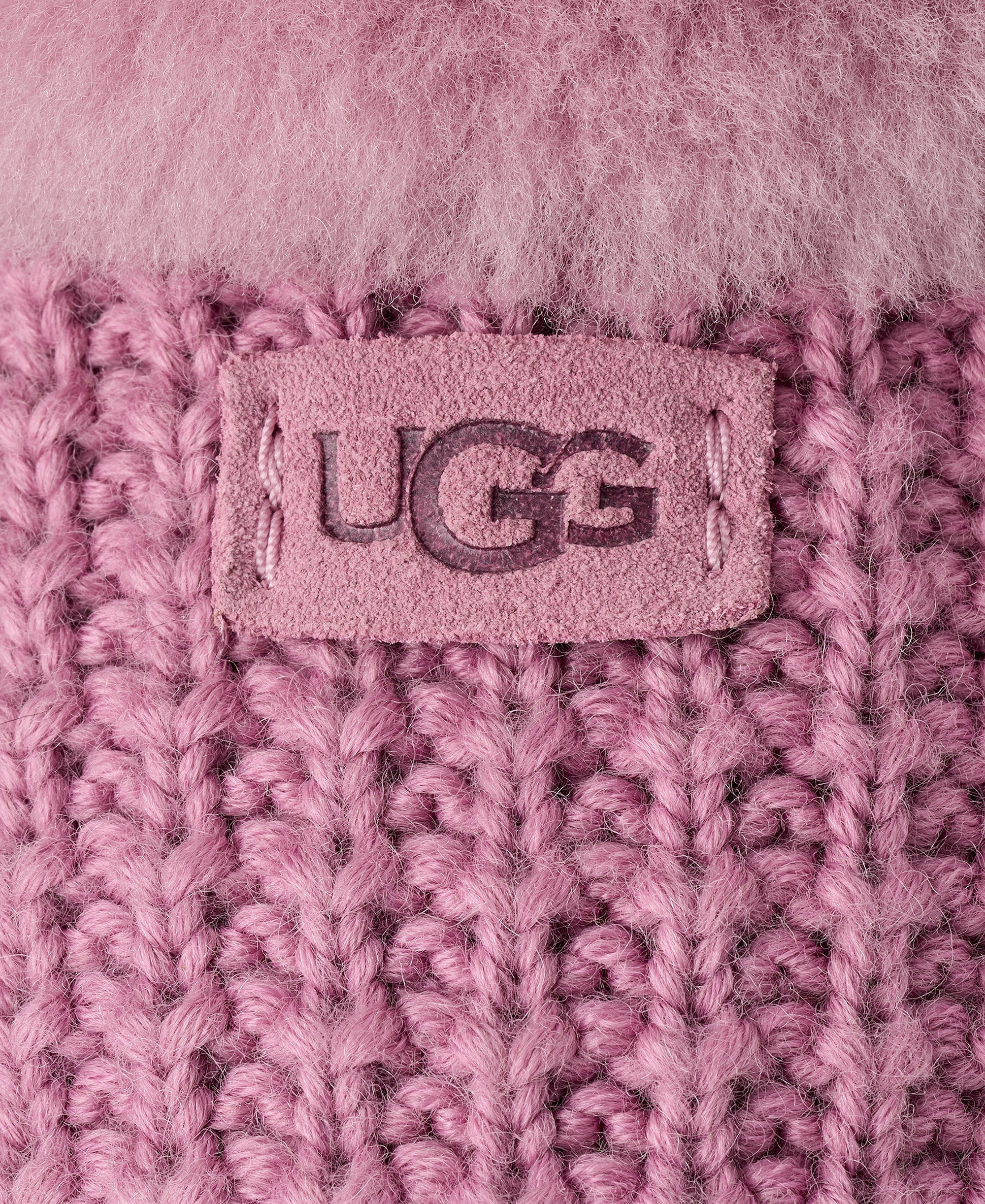 UGG® Women's Cozy Faux-Shearling Round Toe Slippers - Dusty Orchid