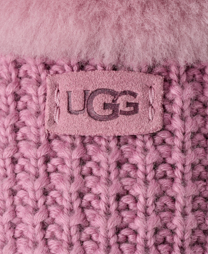 UGG® Women's Cozy Faux-Shearling Round Toe Slippers - Dusty Orchid