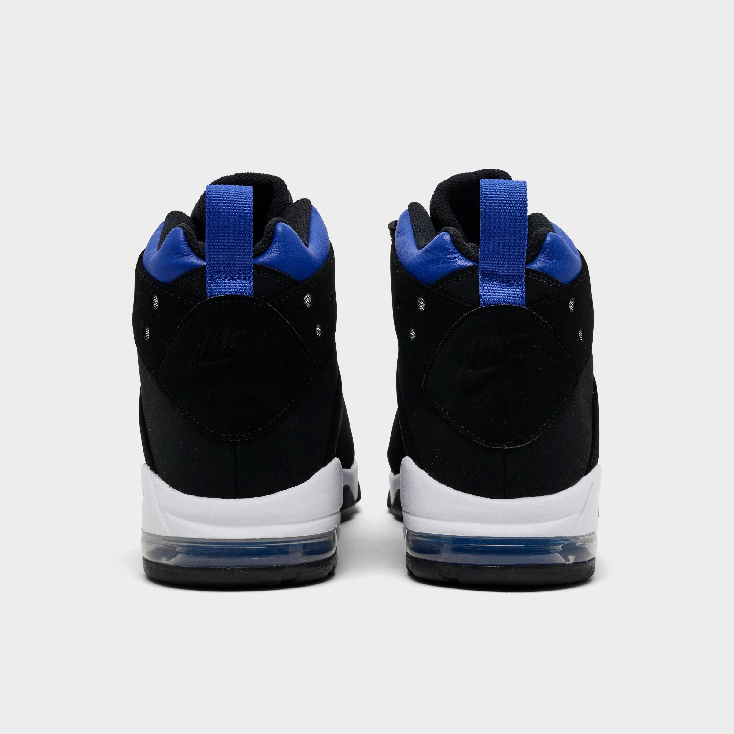 Men's Nithtke Air Max 2 CB '94 Basketball Shoes - Black/Varsity Royal/White - Back view