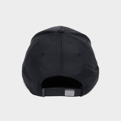 Jordan Rise Structured Metal Jumpman Strapback Hat - Black/Gunmetal - view 5