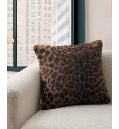 UGG® Everett Decorative Pillow, 20" x 20" - Leopard