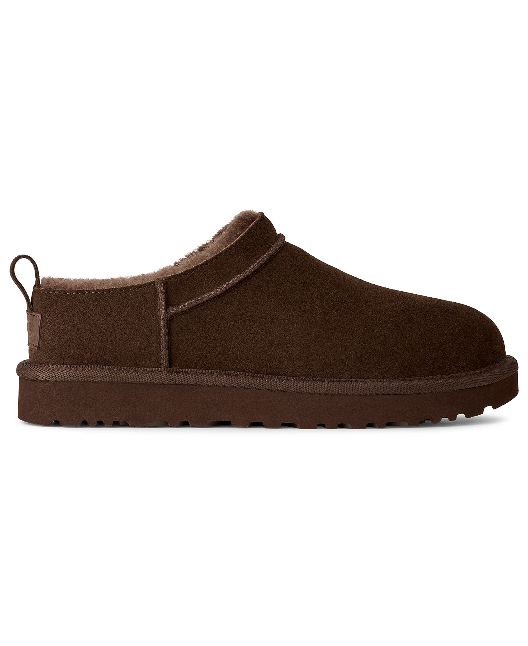 UGG® Women's Classic Micro Pull Tab Round Toe Booties - Dusted Cocoa