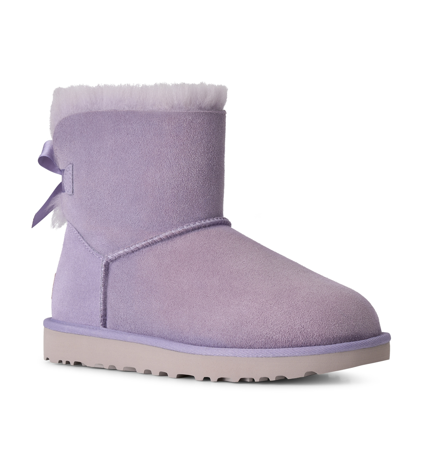 UGG® Women's Mini Bailey Bow II Slip-On Booties - Warm Lilac
