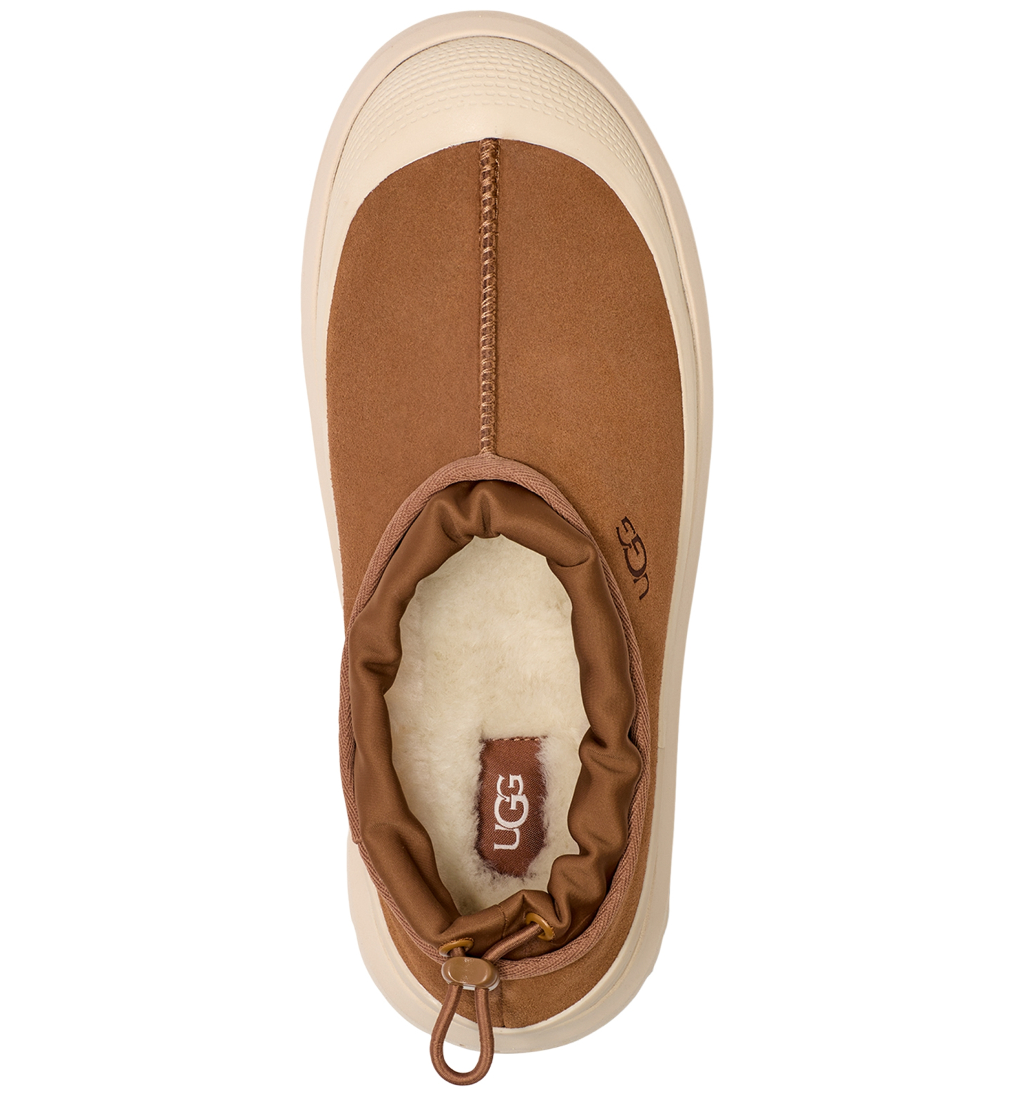 UGG® Men's Tasman Weather Hybrid Clogs - Chestnut/Whitecap