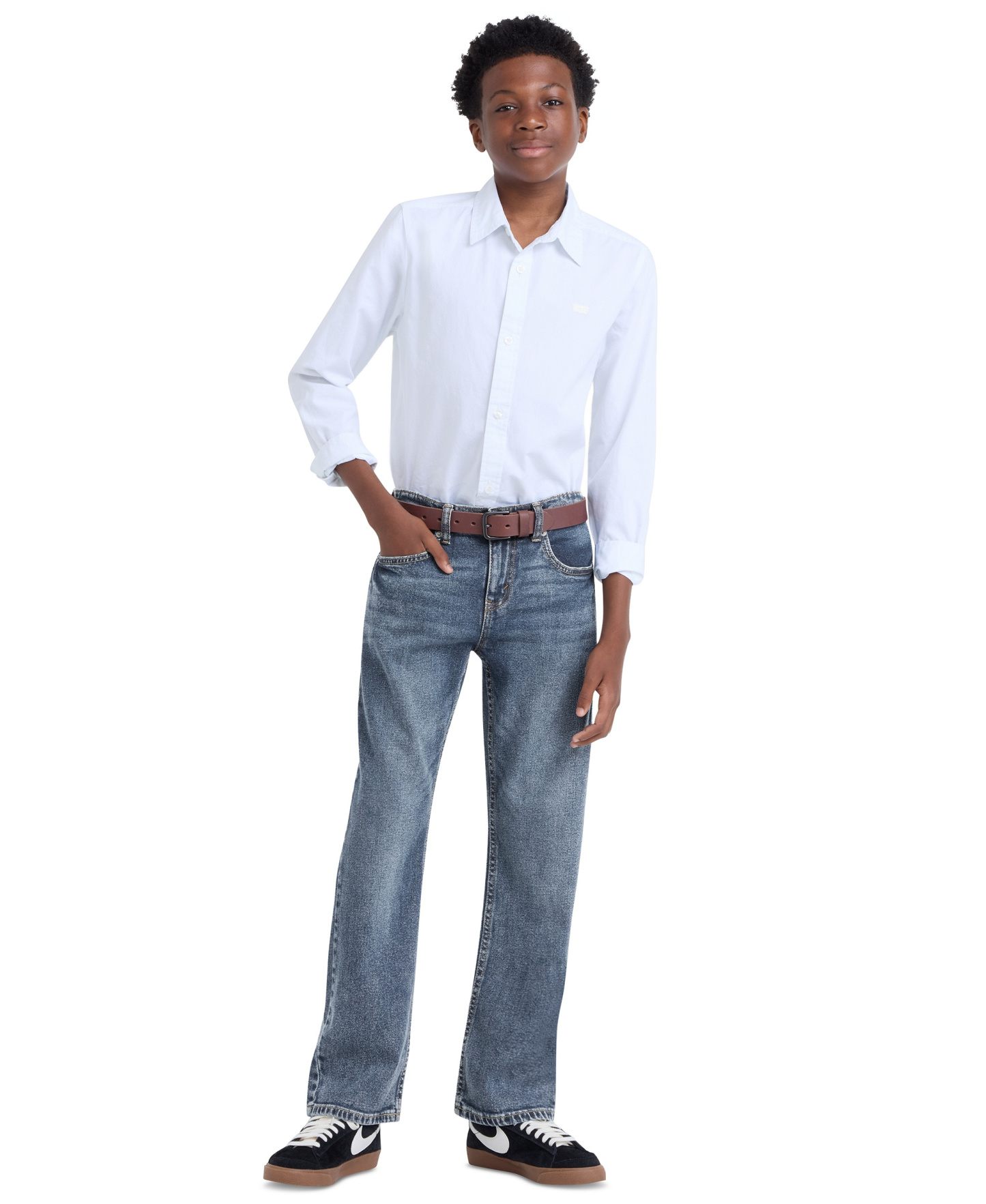 Levi's Boys' 8-20 555™ Relaxed Straight Jeans - Burbank