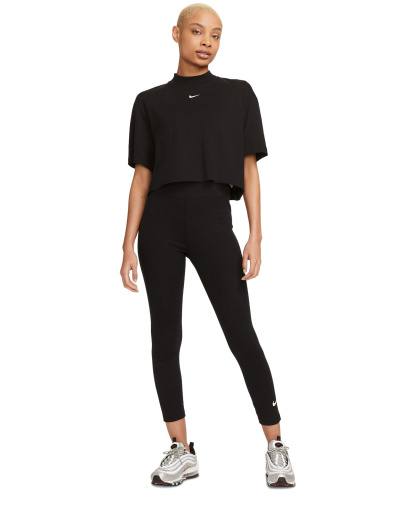 Nike Women's Sportswear Classic High-Waisted 7/8 Leggings - Black