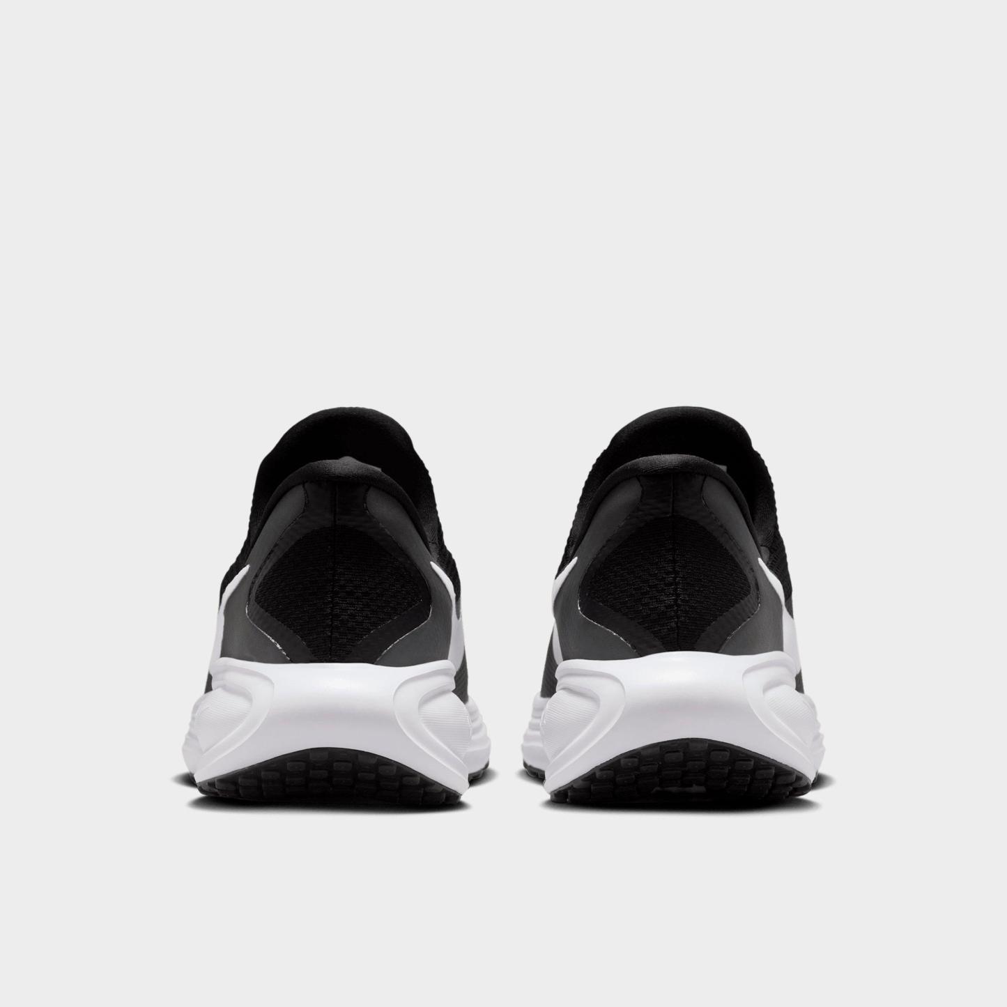 Men's Nithtke Revolution 8 EasyOn Running Shoes - Black/Anthracite/Wolf Grey/White (HQ2414-001) - Back view