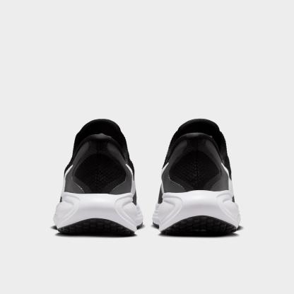 Men's Nithtke Revolution 8 EasyOn Running Shoes - Black/Anthracite/Wolf Grey/White (HQ2414-001) - Back view