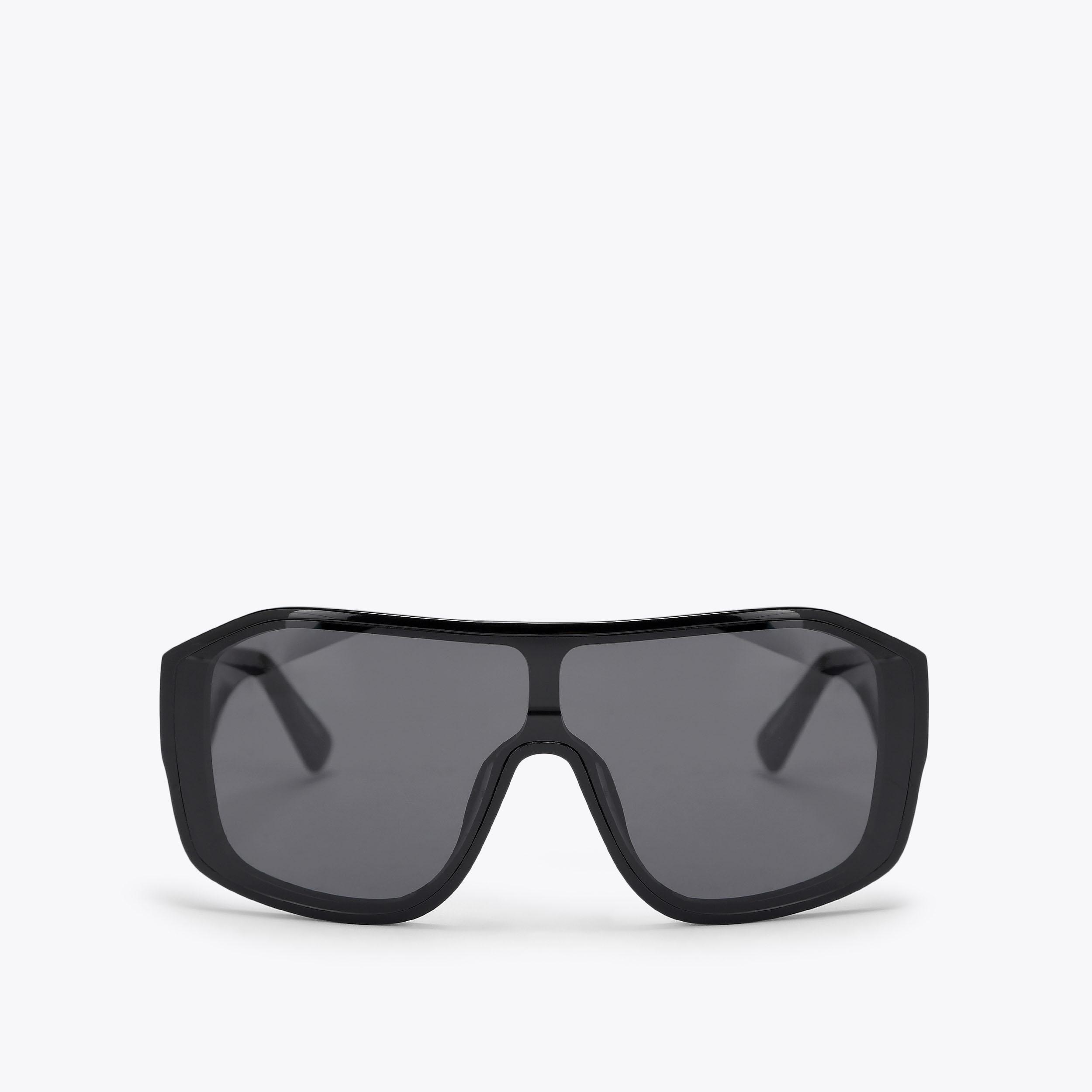 Kurt Geiger London Kurt Oversized Visor - Black
