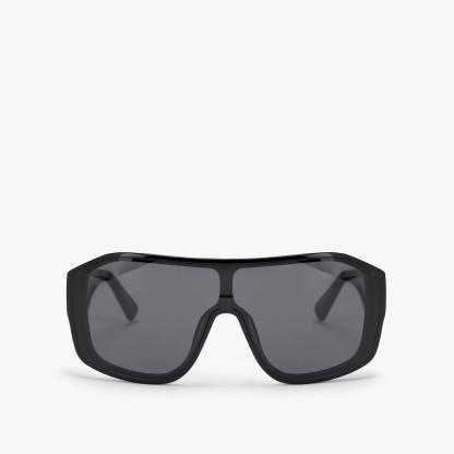 Kurt Geiger London Kurt Oversized Visor - Black