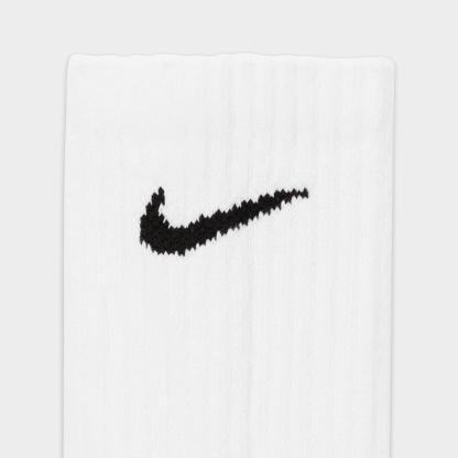 Nithtke Everyday Cushioned Training Crew Socks (6-Pack) - White/Black