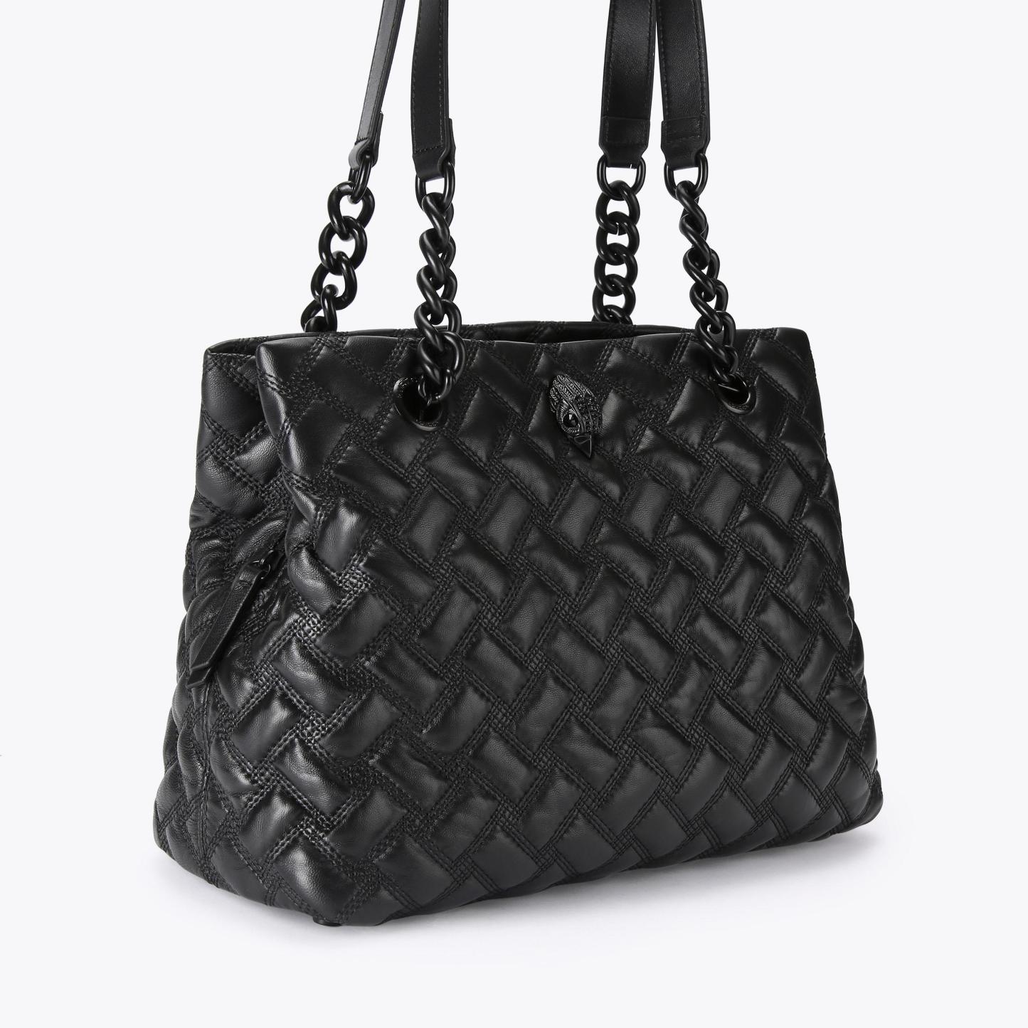 Kurt Geiger London Kensington Drench Tote Bag - Black - view 3
