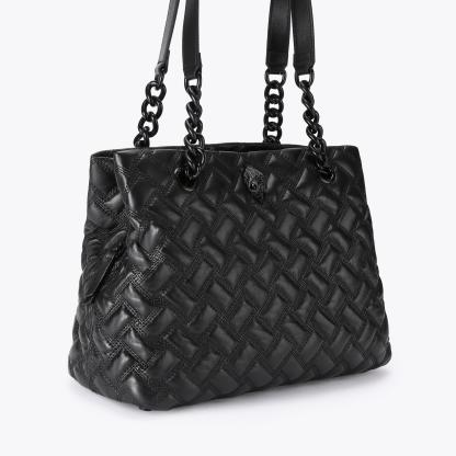 Kurt Geiger London Kensington Drench Tote Bag - Black - view 3