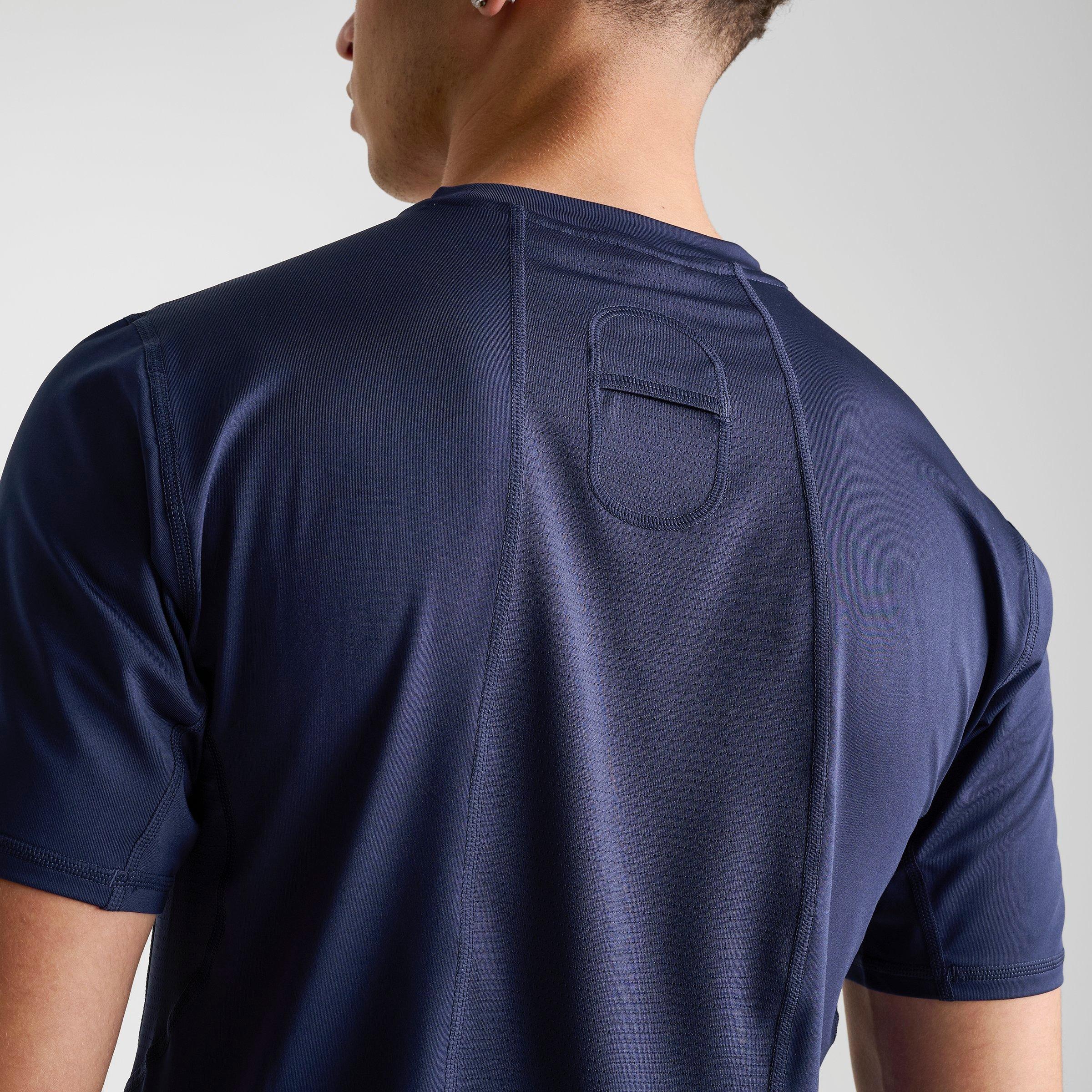 Men's New Balance Pace Compression Training T-Shirt - Navy - view 6