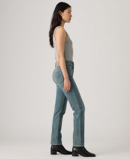 Levi's Women's 724 Straight-Leg Jeans - Tree Time