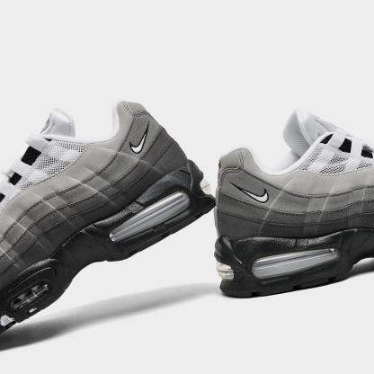 Men's Nithtke Air Max 95 Big Bubble Scorpion Casual Shoes - Part 3 - Black/White/Medium Ash/Dark Pewter/Dust/Granite - Detail shot