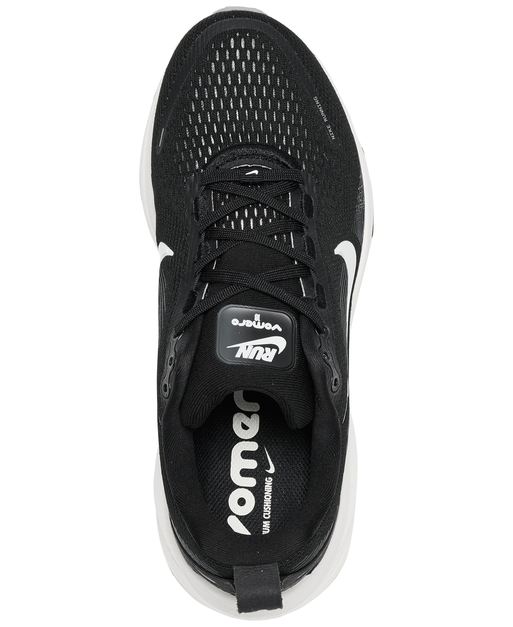 Nike Women's Vomero 18 Running Sneakers from Finish Line - White,Black