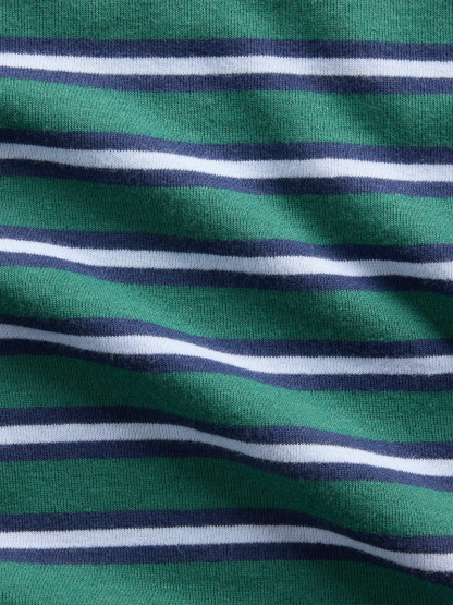 Modern Crop Cami - Green stripe