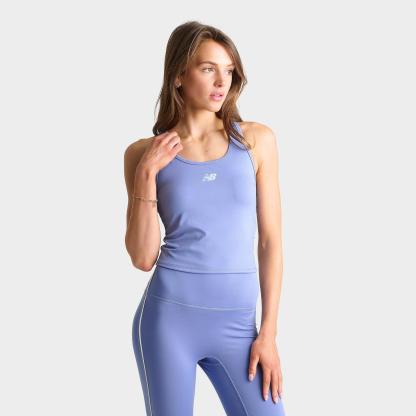 Women's New Balance Accelerate Tank Top - Fairweather Blue - view 1