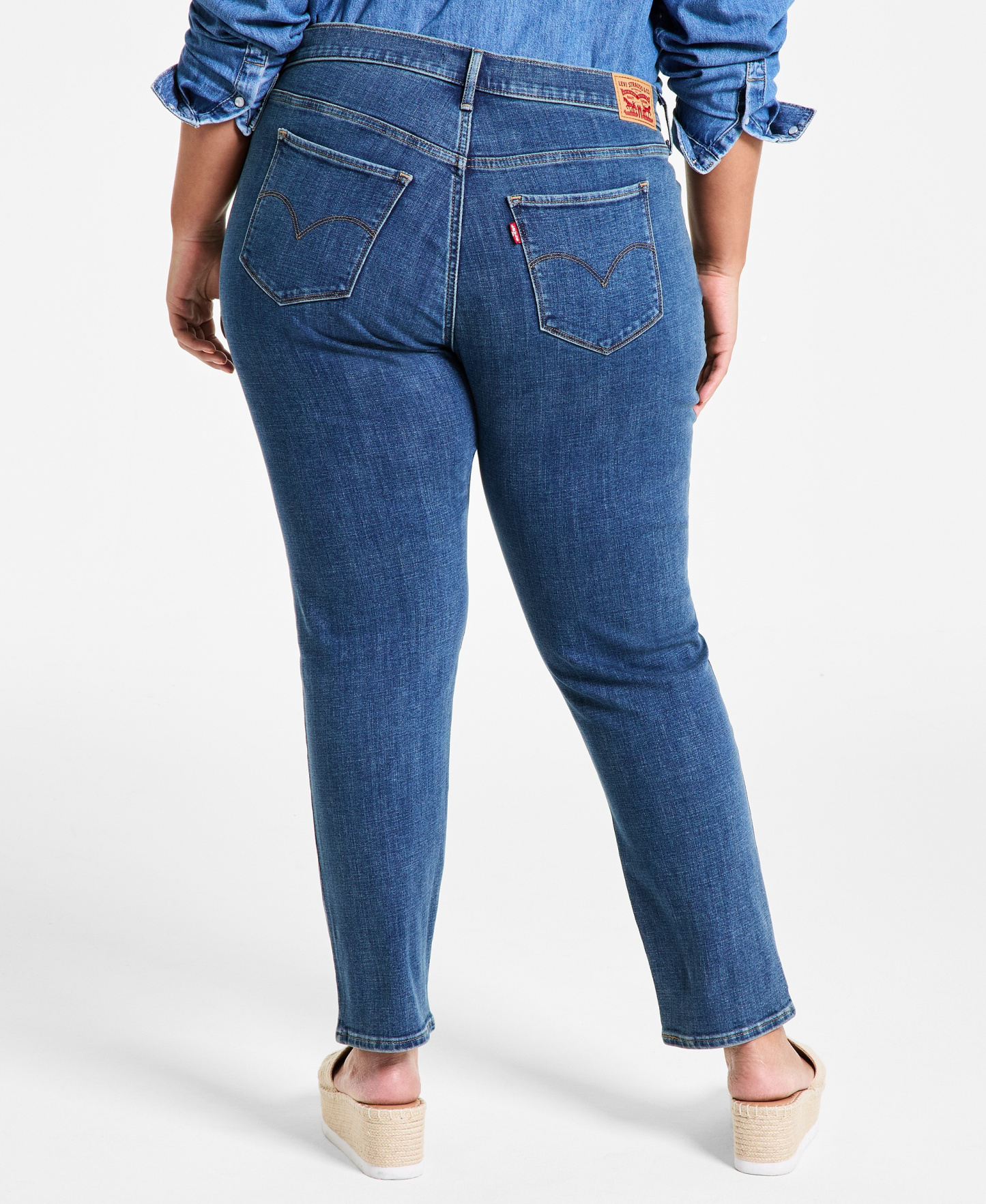 Levi's Women's 311 Mid Rise Shaping Skinny Jeans - Lapis Gallop