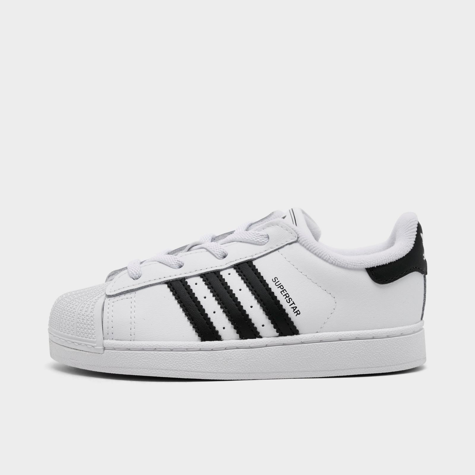 Kids' Toddler adidas Originals Superstar Casual Shoes - White/Black/White - view 1