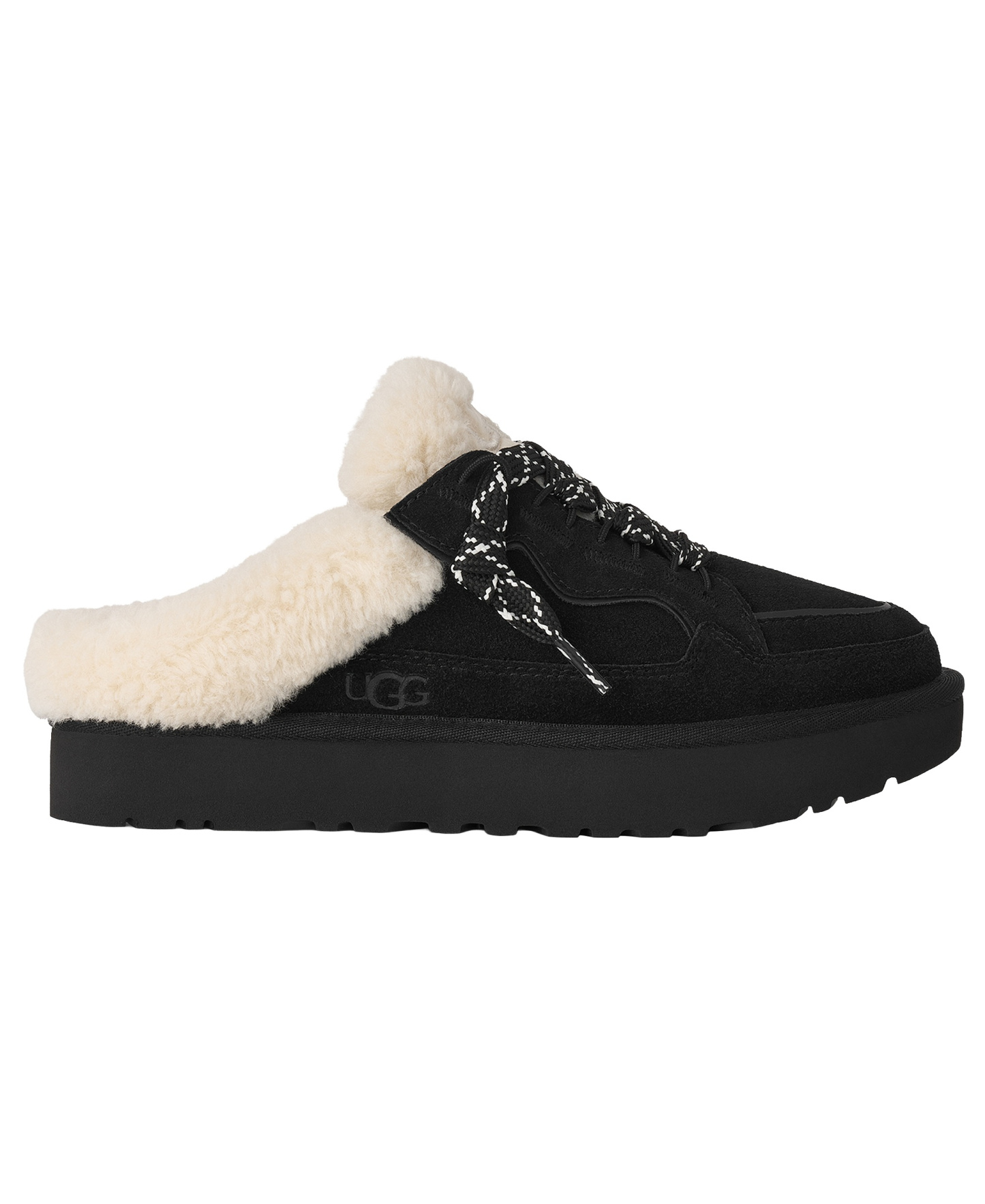 UGG® Women's Lowmel Round Toe Mule Clogs - Black