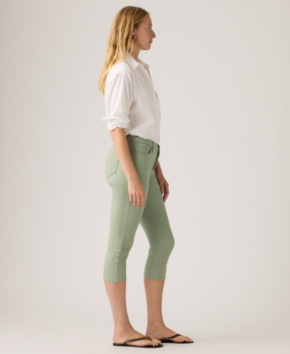 Levi's 311 Shaping Skinny Mid Rise Capri Jeans - Shadow