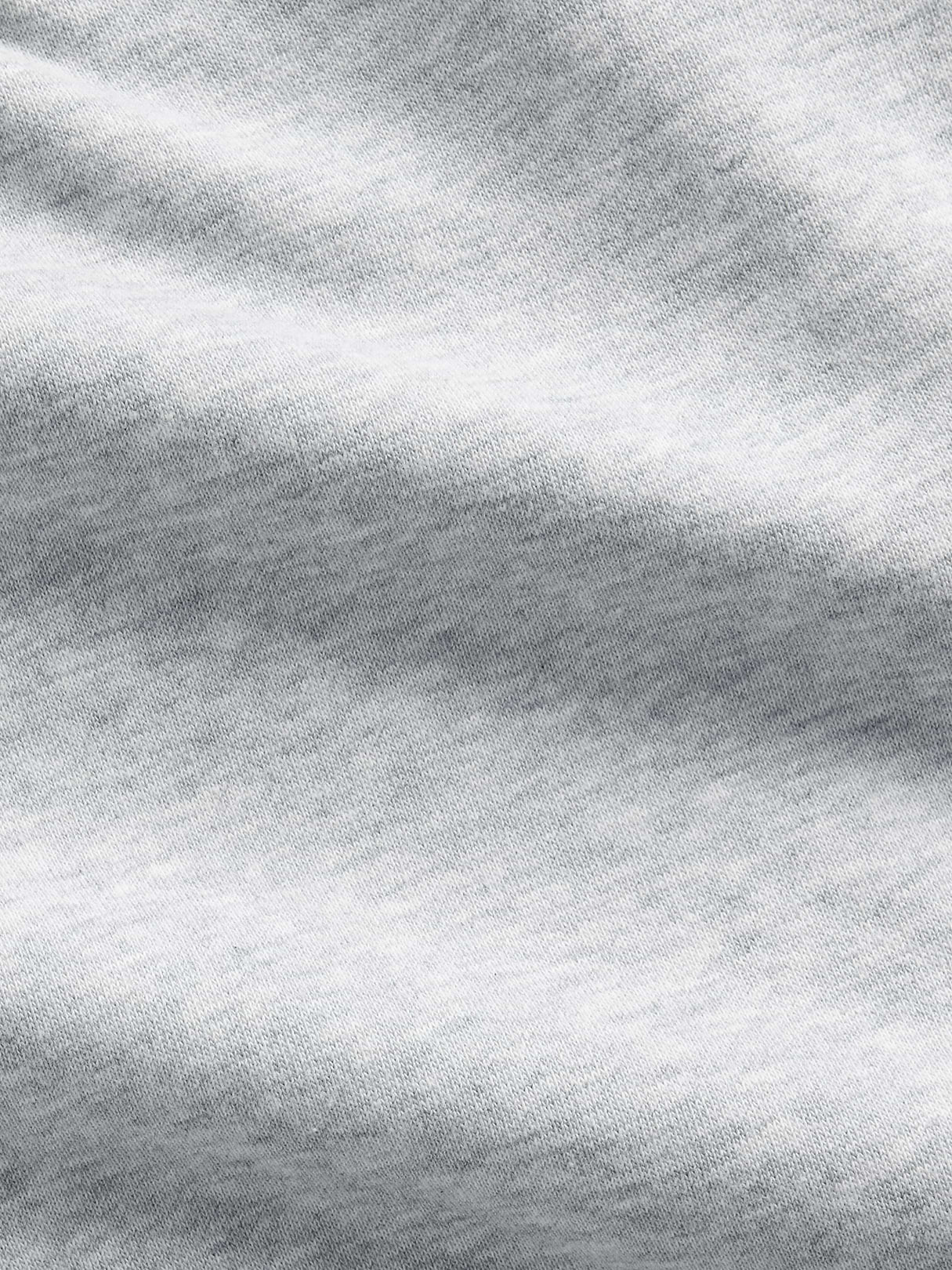 VintageSoft Terry Oversized Wedge Zip Hoodie - Heather grey