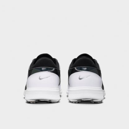 Men's Nithtke Victory Tour 4 Golf Shoes - White/Metallic Silver/Sequoia/Black - Back view