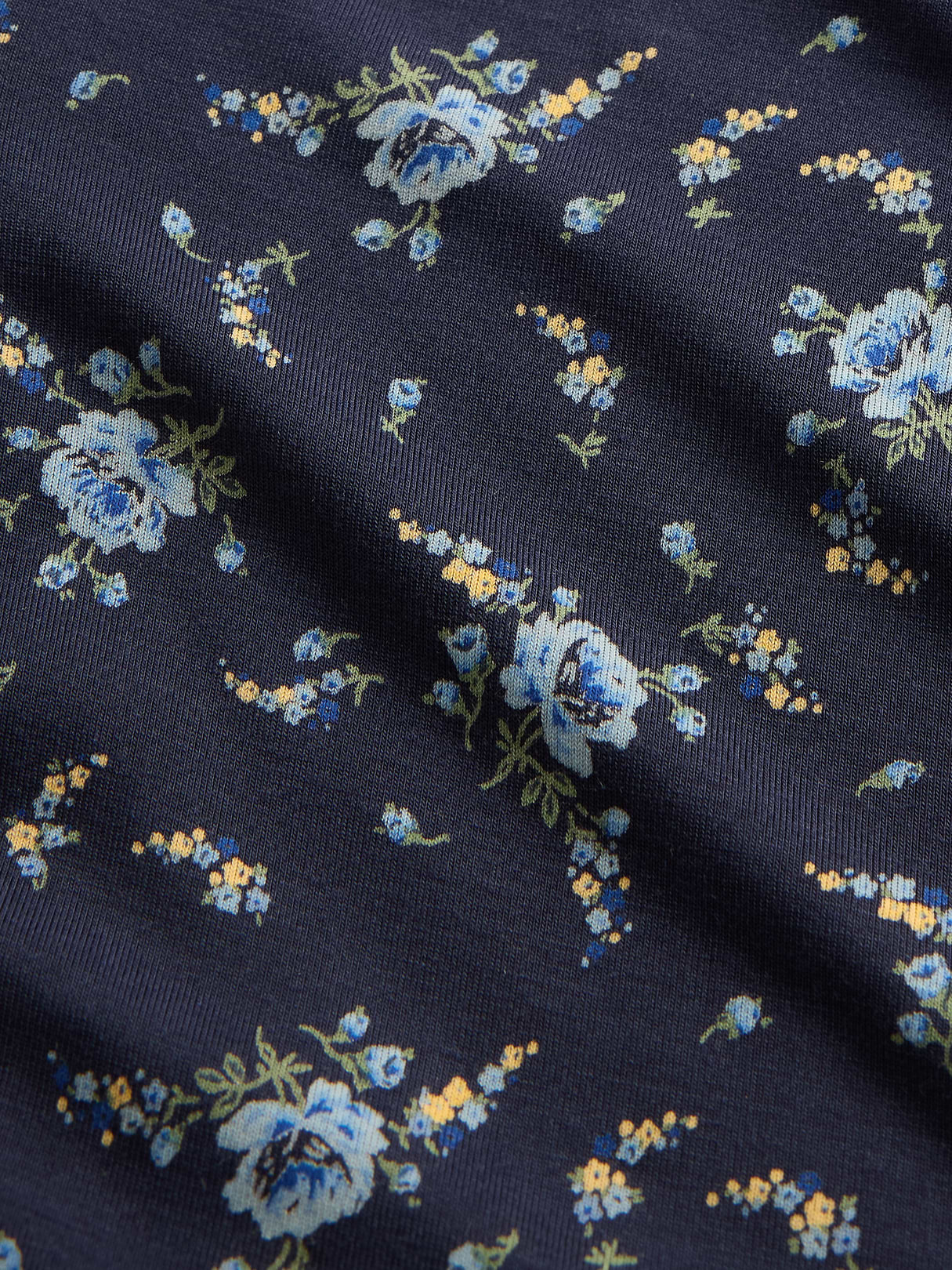 SoftMade Modal PJ Pants - Navy blue floral