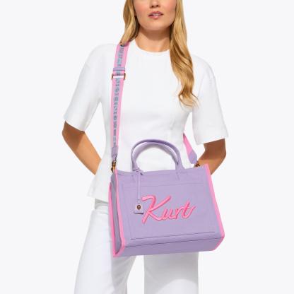 Kurt Geiger London Kurt Tote Bag - Purple - view 2