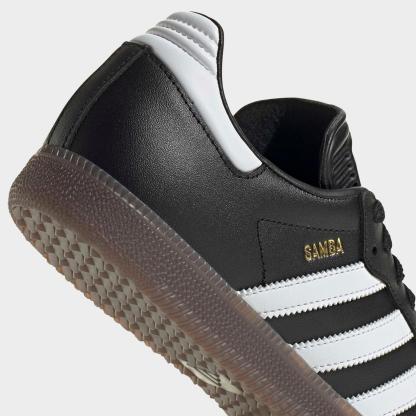 Men's adidas Originals Samba Indoor Soccer Shoes - Core Black/Cloud White/Vivid Red - view 3