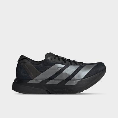 Men's adidas Adizero Adios Pro 4 Running Shoes - Core Black/Iron Metallic/Carbon - view 1