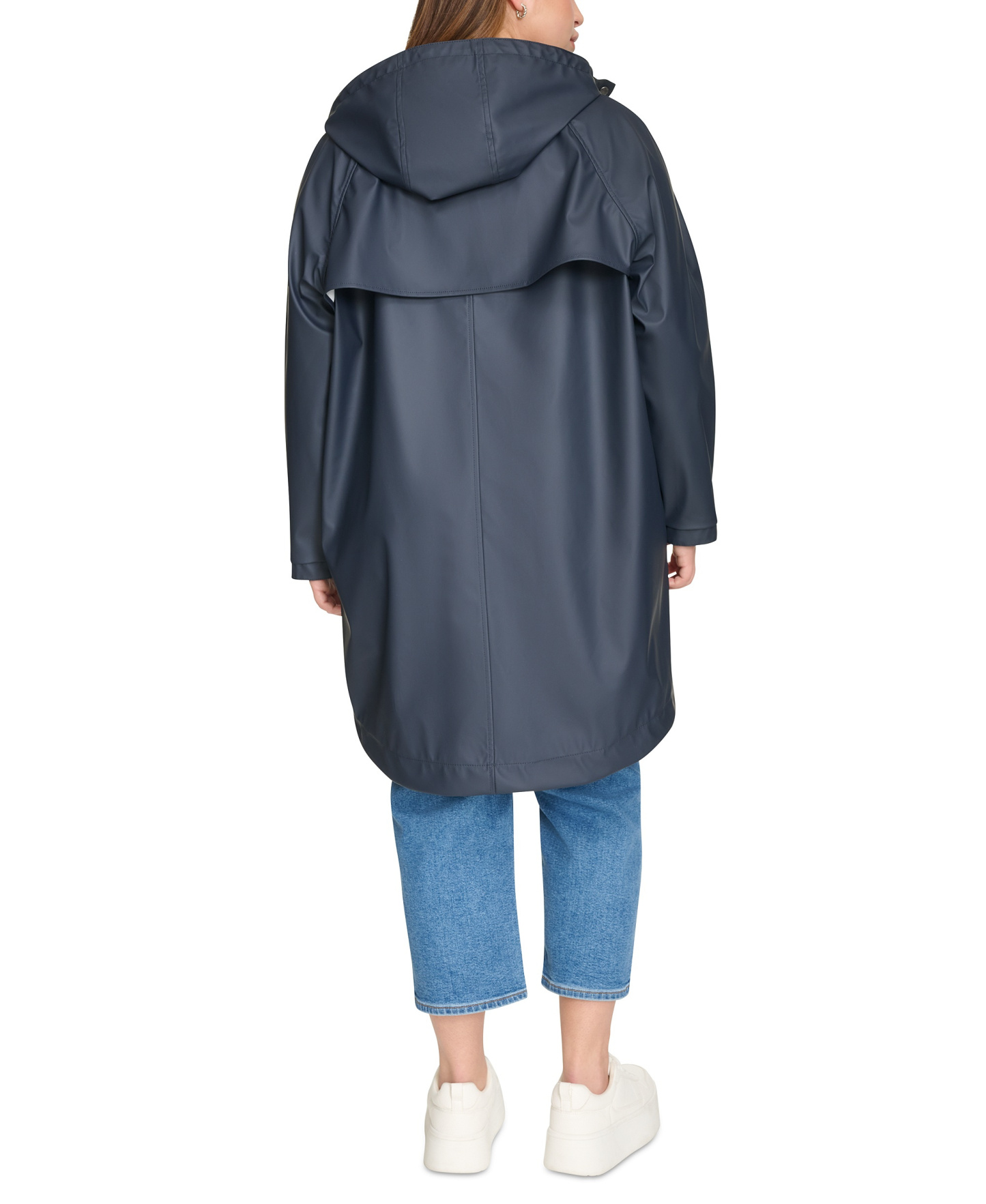 Levi's Women's Raglan Sleeve Rain Collar Jacket - Navy