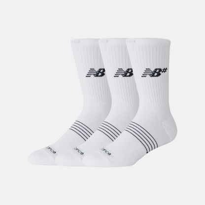 New Balance Active Numeric Crew Socks 3 Pack, AC0048UWT